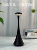 Waist-Slimming Table Lamp Rechargeable Wireless Touch Control Creative USB-C Desk Lamp Hotel Bedroom Atmosphere Light