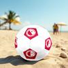 SK Slavia Praha Soccer Ball, Colorful, Suitable for All Ages, Machine-stitched, PVC Material, Competition Grade, Durable and High Bounce