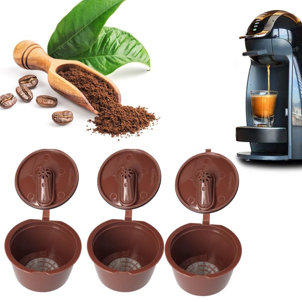 51-100ML Capacity Refillable Coffee Capsule Coffee Filter Set For Rich Crema Version