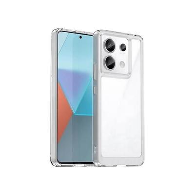 Xiaomi Redmi Note 13 Pro 5G Hybrid Case (bumper + Transparent Back) Transparent
