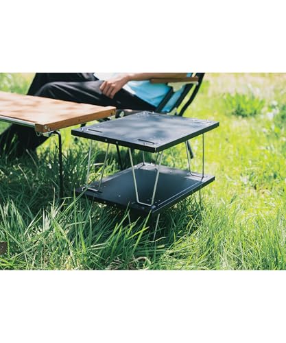 Snow Peak Shelf Container Lid Rack 25 Black FES-045-BK storage camping gear Festival 2026 Spring
