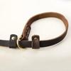 Genuine Leather P Chains For Large Dogs Slippery Straps Pet Walking Lead Genuine Leather Dog Traction Rope For Small Large Dogs