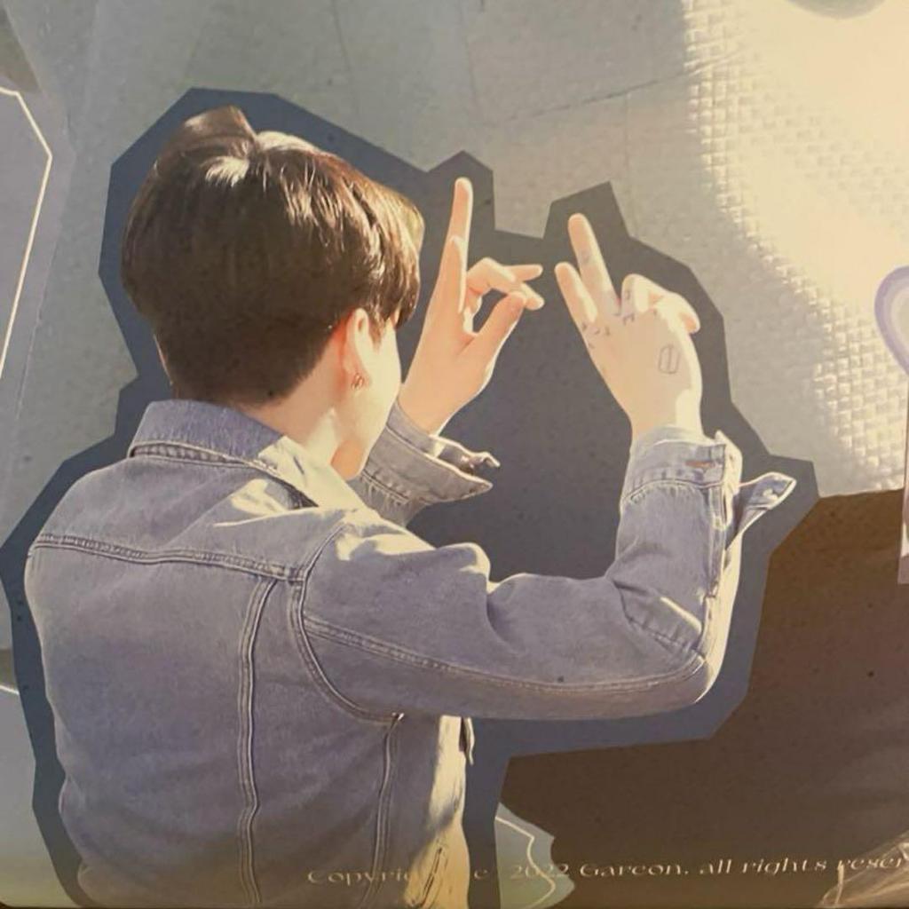 [USED] BTS JUNGKOOK Large Banner Tapestry Poster