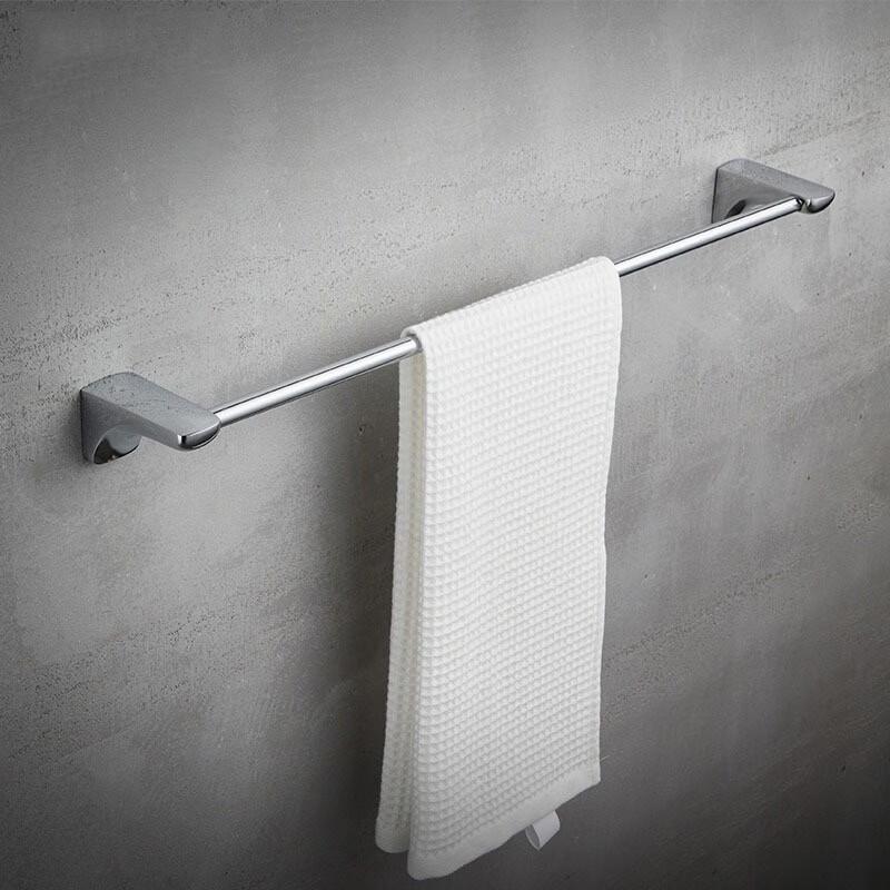 MDNG Stainless Steel Bathroom Towel Rack and Storage Shelf Set