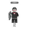Halloween Scream Horror Minifigure Building Blocks Toy, Mini Puzzle Skeleton Ghost Character Model,Creative Assembly Bricks Set