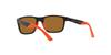 Emporio Armani EK4002F Matte Black Polar Size 48 Kids' Sunglasses, Frame/Brown Lens,