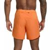 Nike Solid Color Brand Logo High Waist Drawstring Split Shorts Men Shorts Orange DM4759-885