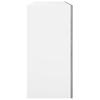 Armadietto a muro Lyon Sonoma Grigio 80 x 31 x 60 cm Truciolato