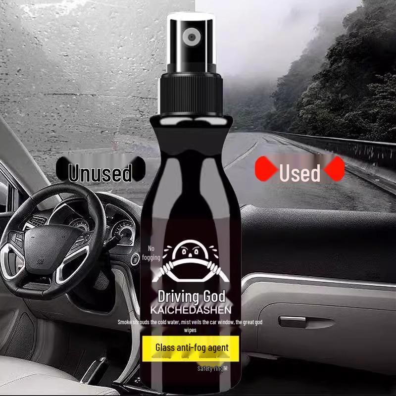 Long-lasting Anti-fog Rainproof Spray for Car Windshields, Windows, and Mirrors