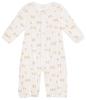 Printed Romper A0AUP 3 Months 60cm [Petit Bateau] 2-way Off-white/Gray