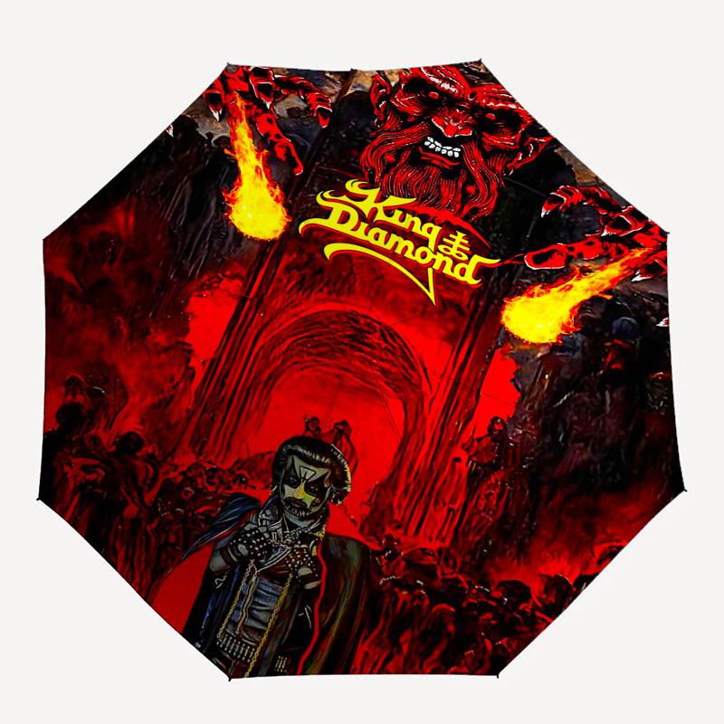 

1pc King Diamond Automatic Open,Windproof, Compact Travel Umbrella, Gift for Birthday, Christmast93037
