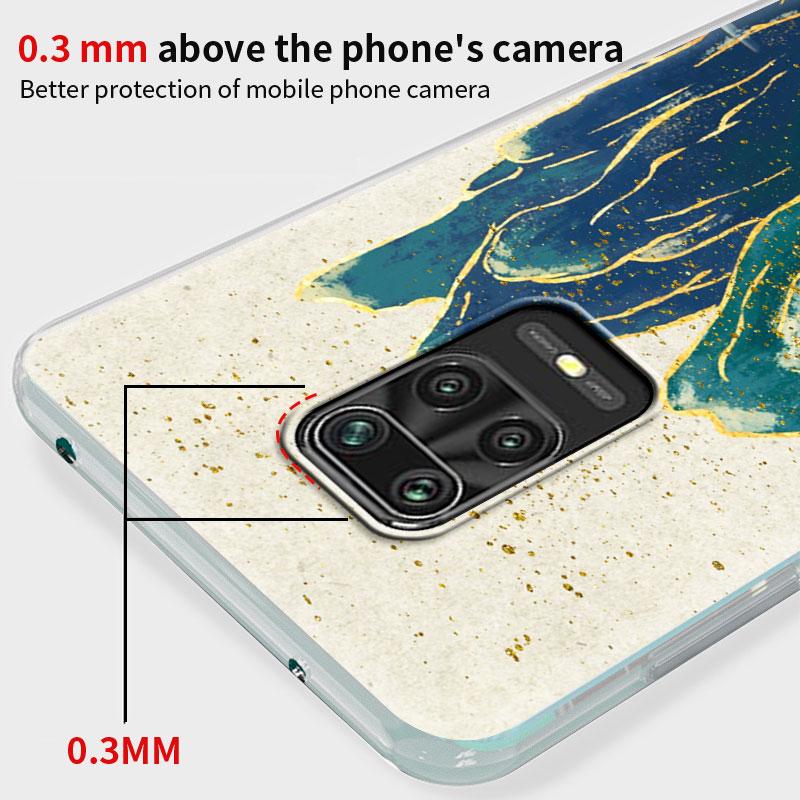 Ginkgoblatt Goldfolienhülle Für Xiaomi Redmi Note 9S 9 8 Pro 8T 7 9A 9C 7A Mi Poco X3 NFC 10T 10 Lite 5G Weiche Handyhülle Funda