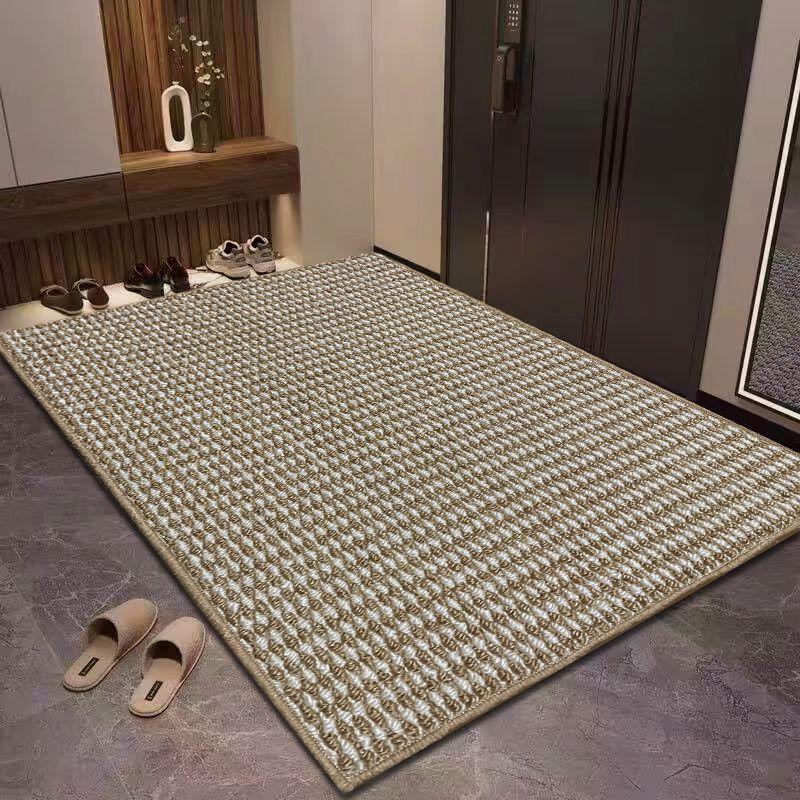 New Absorbent Door Mat Geometric Patterns Stain and Fade Resistant Entrance Welcome Carpet Suitable for Indoor and Outdoor Use