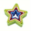 1/2/3PCS Star Shaped Cookie Cutters, Plastic Pastry Cutter, Pentagram Biscuit Molds, Baking Tools, Kitchen Accessories