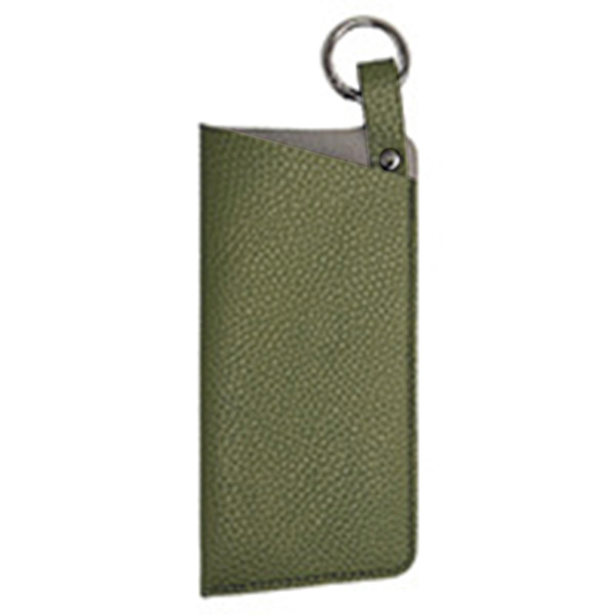 

Women Men Eyeglass Case Portable Leather Soft Holder Pocket Cases Slim Travel Pouch for Sunglasses Eyeglasses Readers one size зелёный