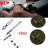 NEW DIY Modified Watch Hands for VK63 Movement 6 Hands Black White Green Luminous Watch Accessories for Quartz VK63 Movement
