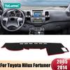 Car Dashboard Cover Sun Shade Accessories For Toyota Hilux SW4 Fortuner AN50 2005 2006 2007 2008 2009 2010 2011 2012 2013 2014