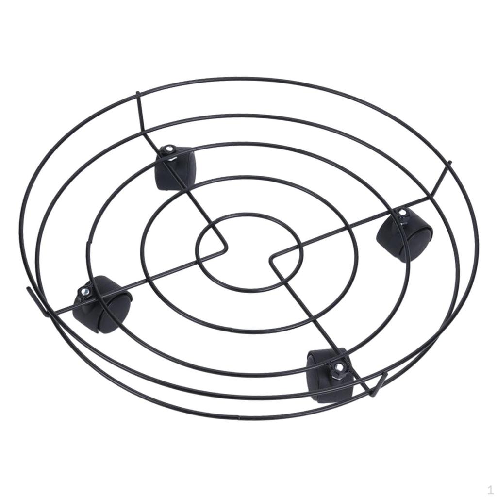Durable Metal Plant Stand for Easy Mobility In Home and Garden