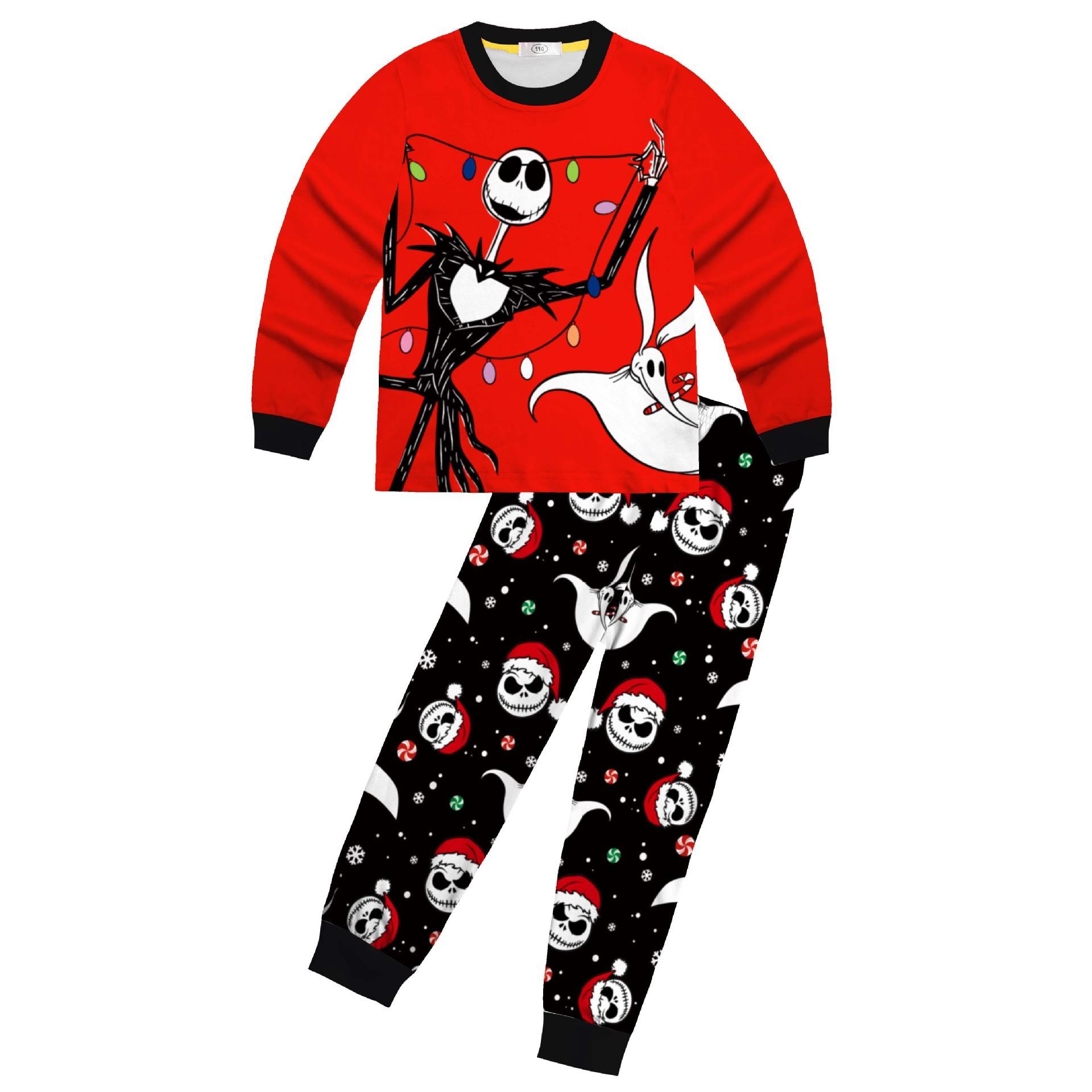 

Christmas Eve Cry Jack Cosplay Costume Medium And Large Children S Long-Sleeved Set Loungewear Set 81213 110