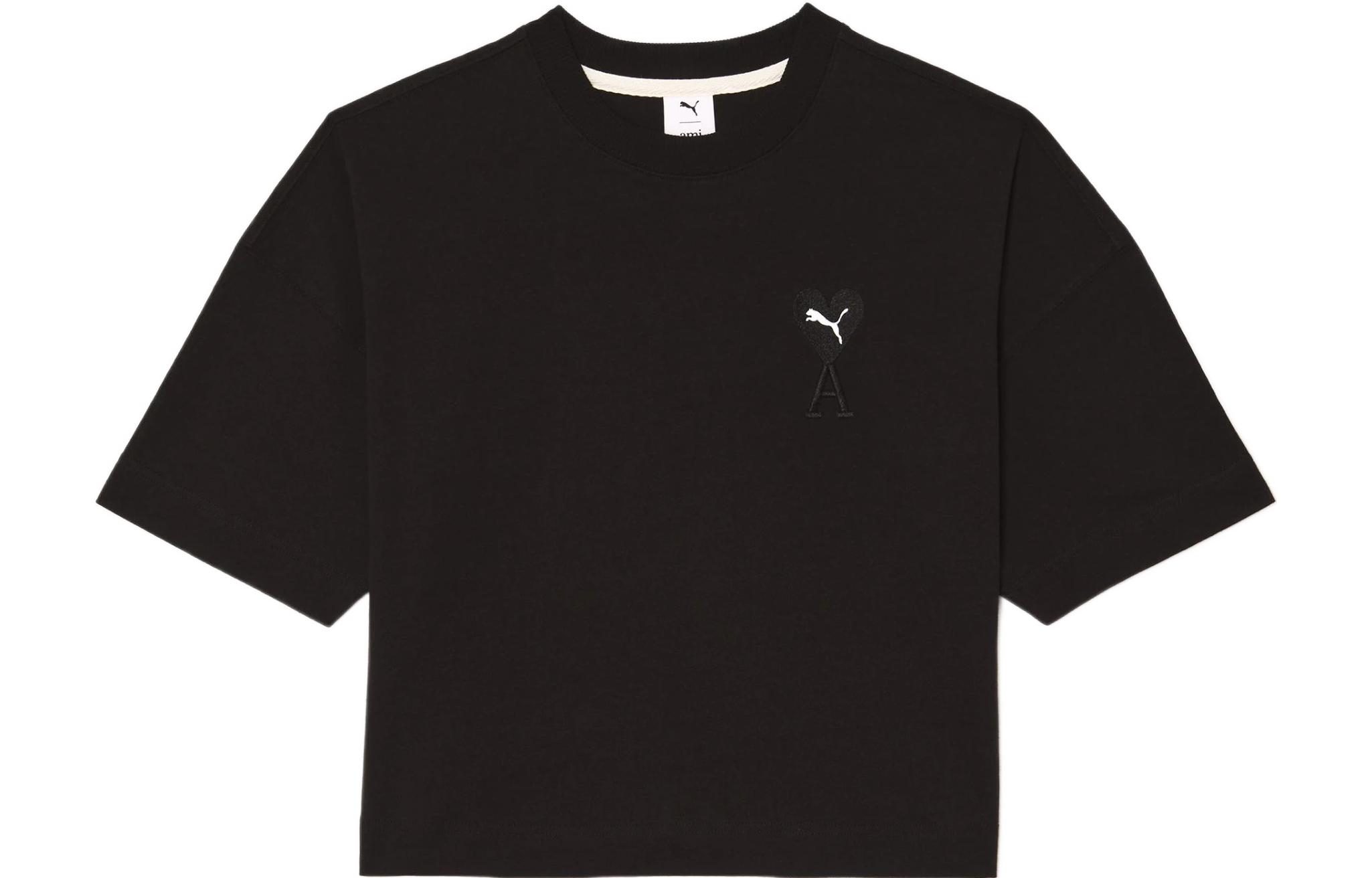 PUMA X Ami W Graphic Tee Black 534073-01 L