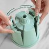 5 In 1 Rotary Cheese Grater Vegetable Slicer for Kitchen, Potato Ricer Microplane, Carrot Shredder Tool-Food Shredders with 5 Sets Interchangeable