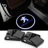 2026 Hot Car Sticker Led HD Car Door Welcome Light Logo Laser Car Door Projector Lamps For Peugeot 3008 508 408 206 CRZ 1008 400