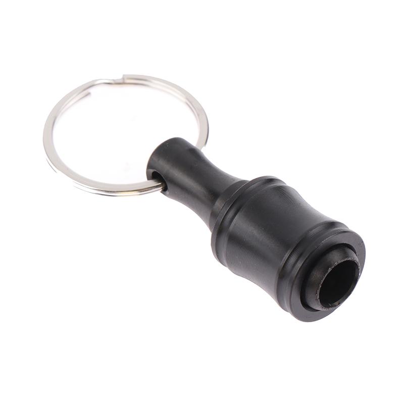 6Pcs/Set Bit Holder 1/4 Inch Hex Screwdriver Bits Holder Extension Bar Keychain Adapter Drill Bits Change Screw Bit Holder