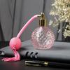 100ML Pineapple-Design Transparent Perfume Bottle with Long Airbag Spray, 18 Caliber Hedgehog Round Glass.