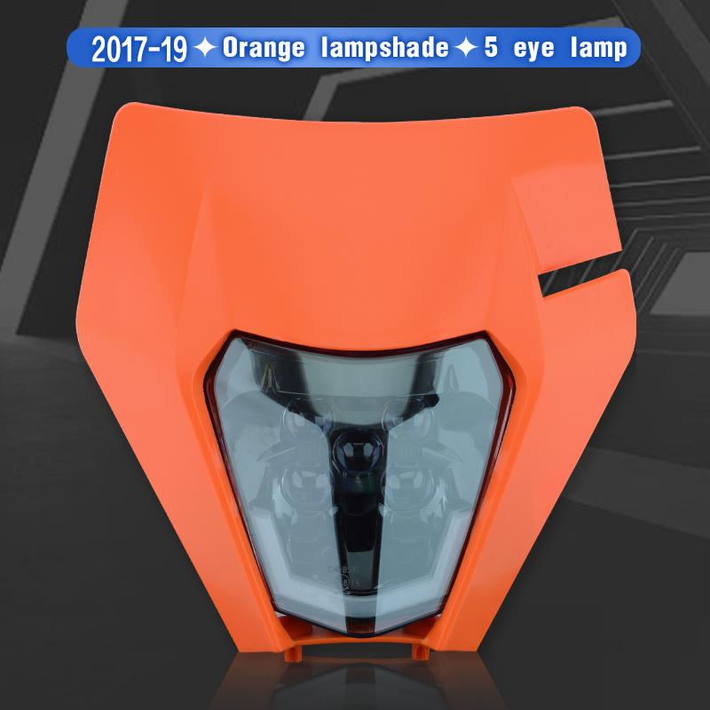 MCHMFG Dirt Bike Motorcycle Headlight Headlamp FOR KTM EXC EXCF SX SXF XC XCF XCW XCFW 125 250 300 350 450 530