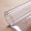 New Soft Transparent PVC Table Mat Waterproof Crystal Clear Clear Table Mat Easy To Clean Durable Scratchproof Pad Desk