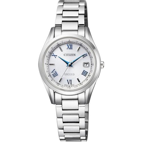 

Citizen Exceed Eco-Drive Radio-Controlled Watch Pair ES9370-62A Women s