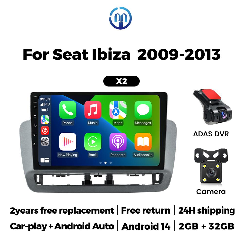 Android Car Radio for Seat Ibiza 2012-2015 Carplay Multimedia Video Player GPS Navigation Autoradio FM WIFI 2din Stereo Receiver