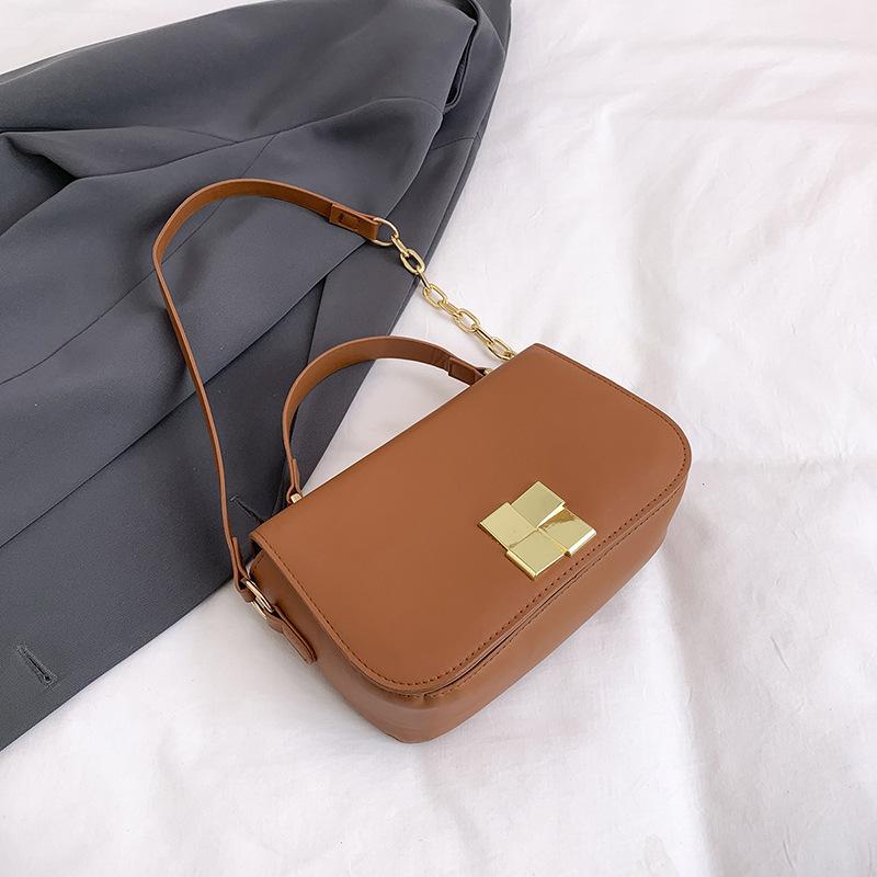 Premium texture fashion small bag women's messenger bag 2025 popular new versatile shoulder small square bag