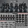 Compatible With Lego Small Particle Building Block Doll Three Kingdoms Doll Series Ancient Chinese Military Puppet Children'S Assembly
