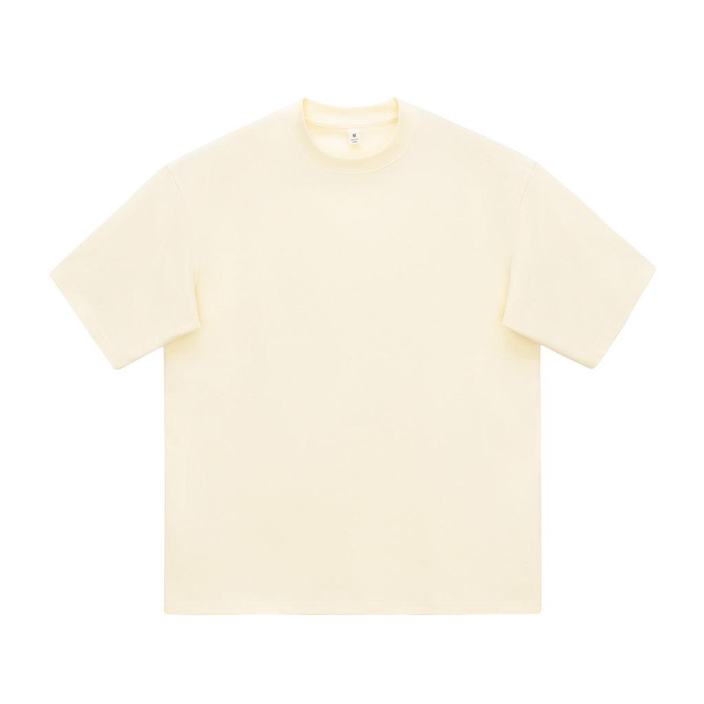 KITE Herr 300G Tung Bomull Lös Passform Amerikansk Stil T-Shirt - Kortärmad, Stor Storlek, Trendig Design