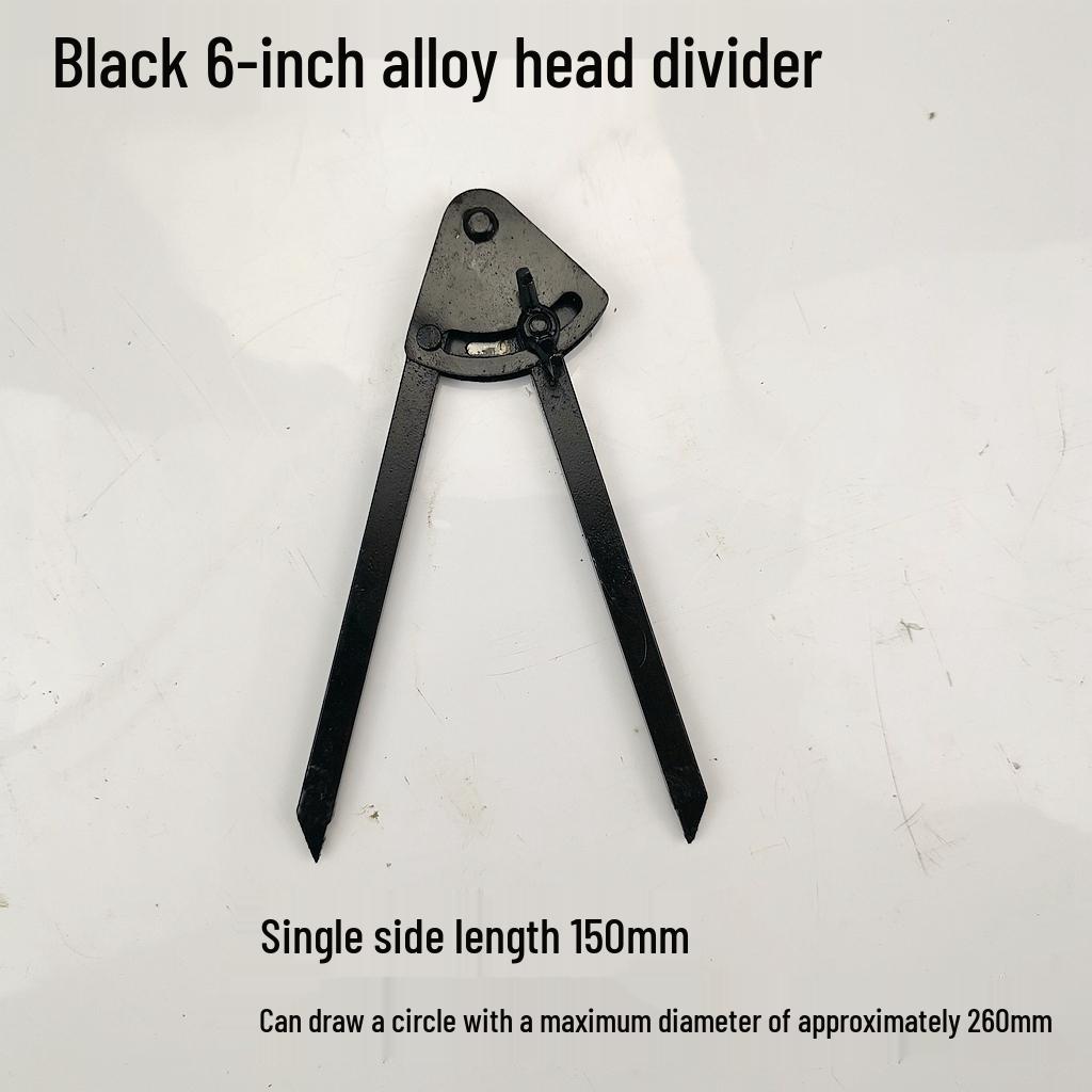 Tungsten Steel Industrial Fitter s Compass with Alloy Scriber Needle