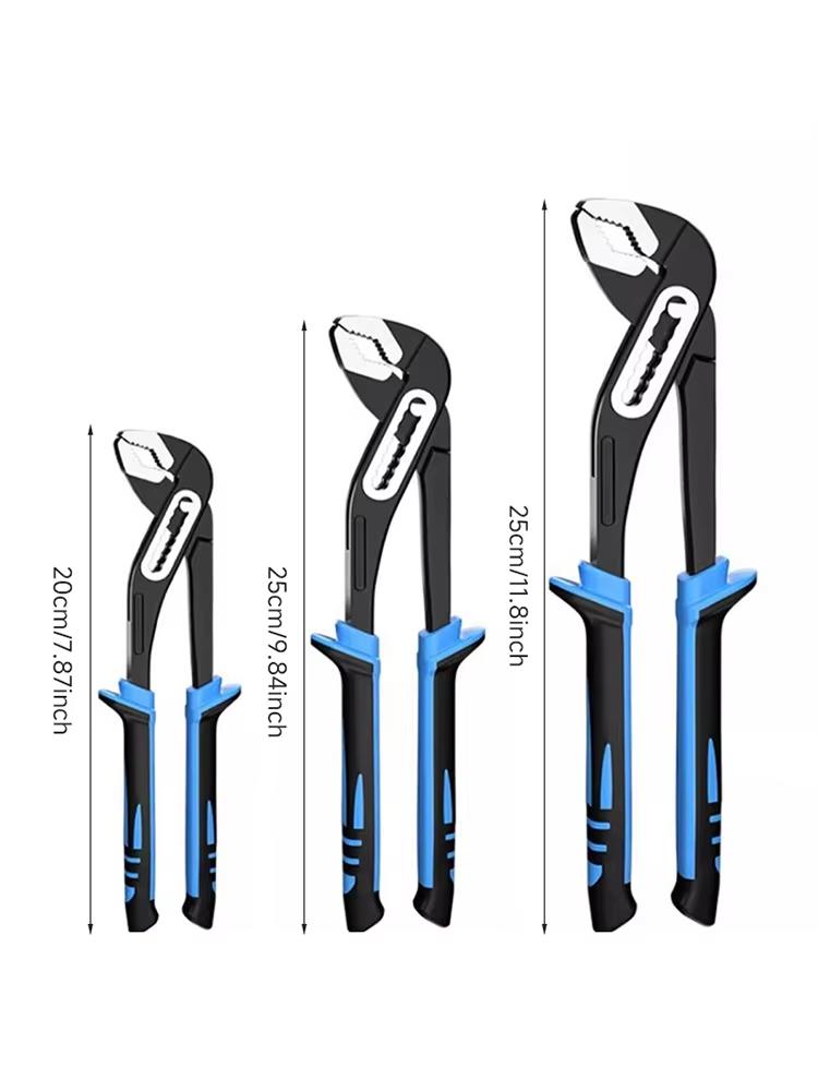 

8/10/12 дюймов Клещи для водяного насоса Быстроразъемные сантехнические клещи Комбинированные клещи Сантехник Промышленный класс Электрик Ручные инструменты