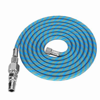 Kit adattatore per tubo flessibile dell'aria per aerografo intrecciato Tubo flessibile dell'aria per compressore d'aria per pistola a spruzzo