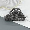 Ghost Metal Hand Grip Hair Clip Fashion Simple Claw Clip French Gift Headdress