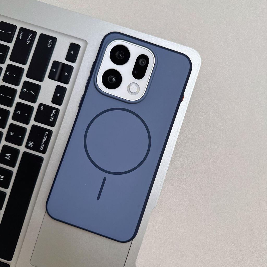 Custodia Magnetica di Lusso Color-Block per Telefono iQOO15: Protezione a prova di caduta, sensazione naturale sulla pelle