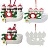 High Quality Pvc 2020 Xmas Christmas Tree Hanging Santa Pendants With Mask