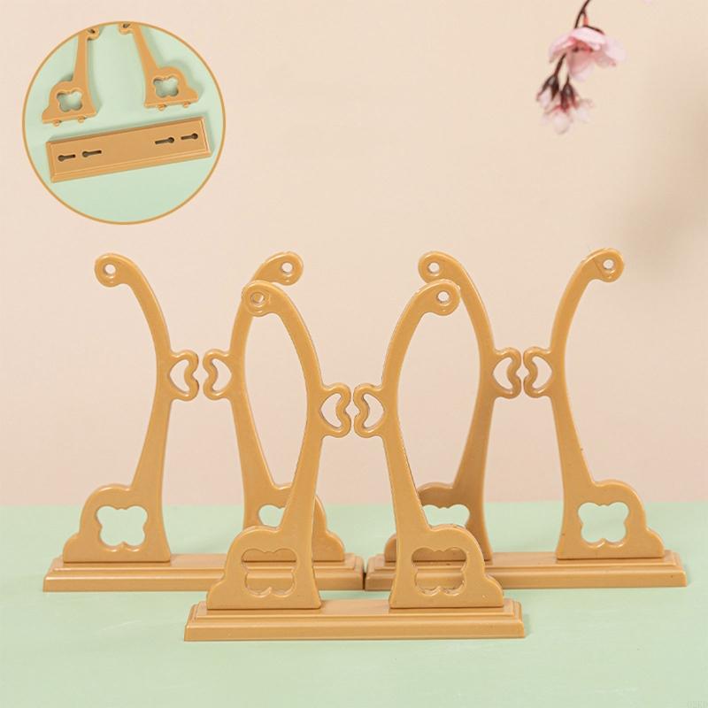 62KD Chinesischer Runder Handfächerhalter Displayständer Gestell Vintage Antik Handfächerhalter Abnehmbarer Sockel