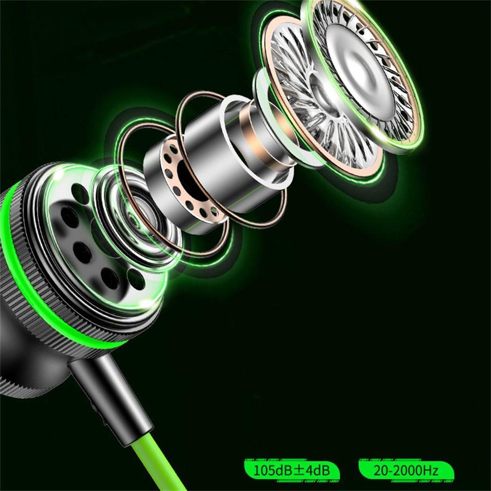 Electronics Music Type C L Jack Gaming Wired Earbuds Stereo Headset Wired Earphone In Ear Earphone