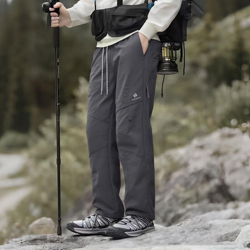 HOTSUIT Men s Casual Outdoor Parachute Cargo Pants L
