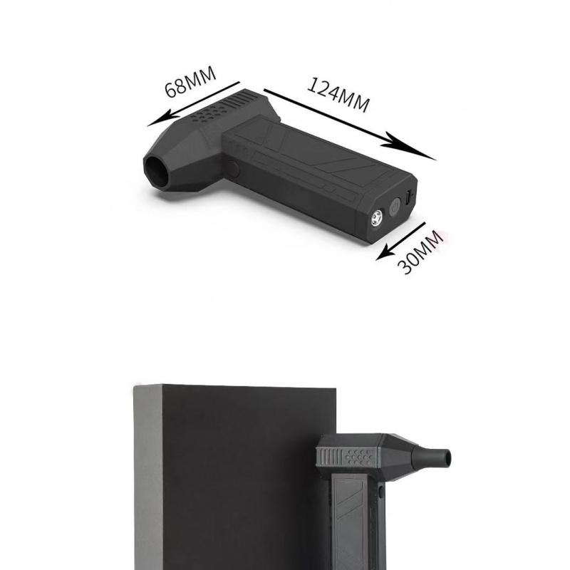 New Mini Violent Turbofan Convenient Portable Small Hair Dryer High Power Wireless Handheld Small Fan