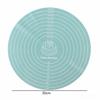 1Pc silicone circular scale pad kneading pad insulation pad kitchen supplie high temperature resistant anti slip pad rolling pad