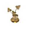 Exquisite Nordic Candle Holder Light Luxury Metal Candlestick Ginkgo Candle Holder  Living Room