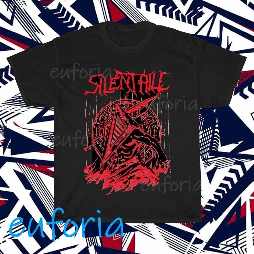 Silent Hill Horror Movie Game Logo T-Shirt Funny Size S to 5XL M