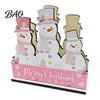 Christmas Tree Paper Towel Holder Theme Wooden Napkin Holder, Decorative Holiday Stand, Festive Dining Table Organizer HD UV Printing for Kitchen