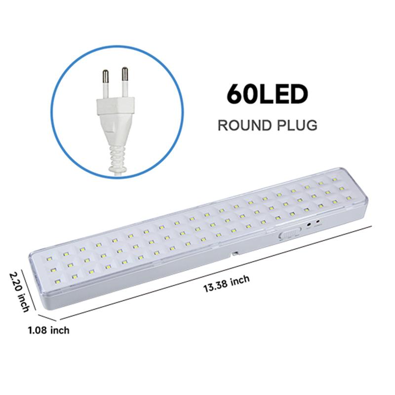 

Аварийный эвакуационный фонарь 60 светодиодов ручной пожарный фонарь настенные аварийные светильники перезаряжаемое освещение для использования при отключении электроэнергии